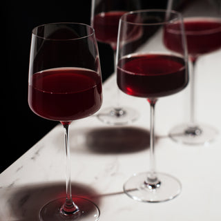 EUROPEAN MADE LEAD-FREE CRYSTAL: Made in Europe, these professional-quality lead-free crystal wine glasses are perfect for a high-end sipping experience. Designed for world-class cocktail bars and restaurants, this glassware is made to last.
